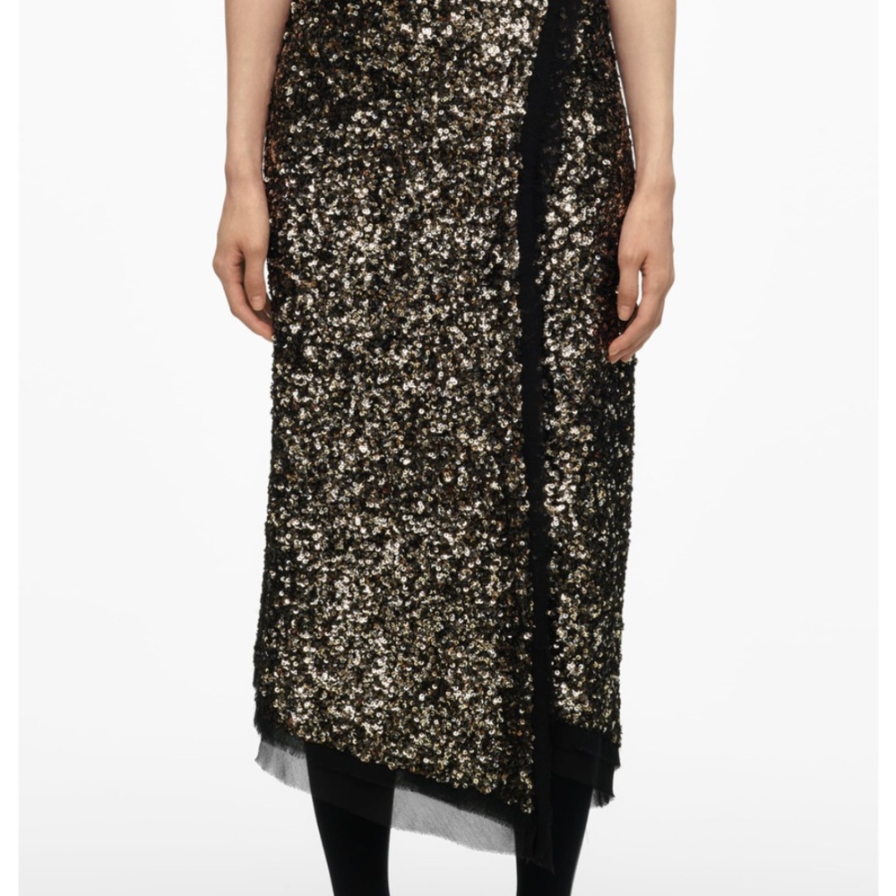 Zara sequin skirt limited edition